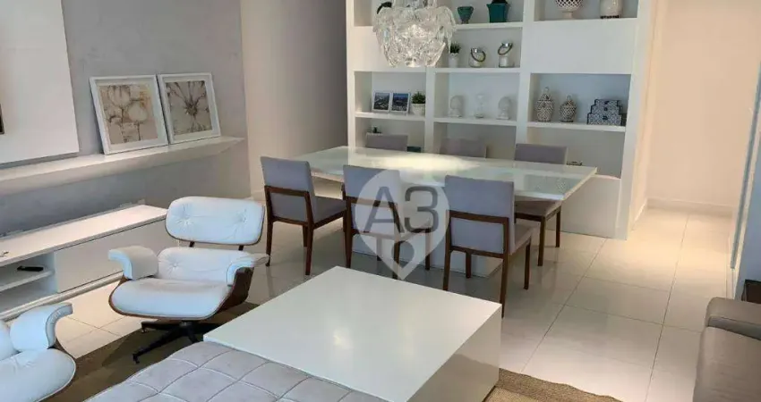 Apartamento com 3 dormitórios à venda, 135 m² por r$ 3.550.000,00 - jardim oceânico - rio de janeiro/rj