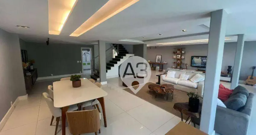Casa com 5 dormitórios à venda, 700 m² por r$ 3.500.000,00 - barra da tijuca - rio de janeiro/rj