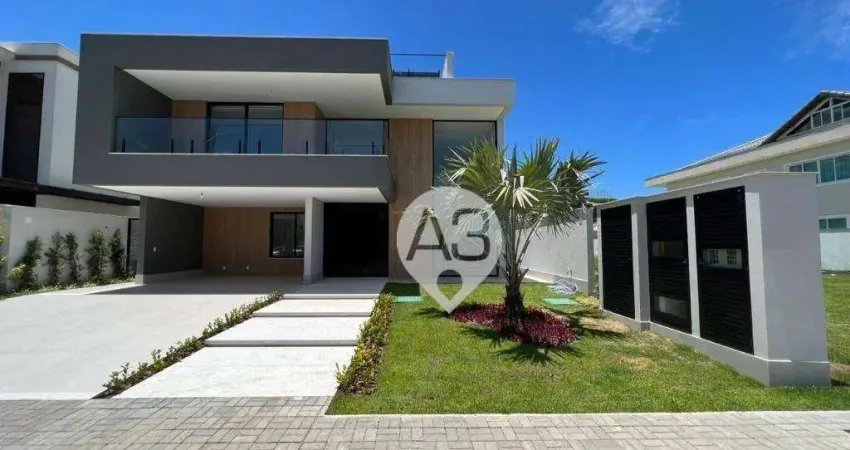 Casa com 5 dormitórios à venda, 560 m² por r$ 7.800.000,00 - barra da tijuca - rio de janeiro/rj