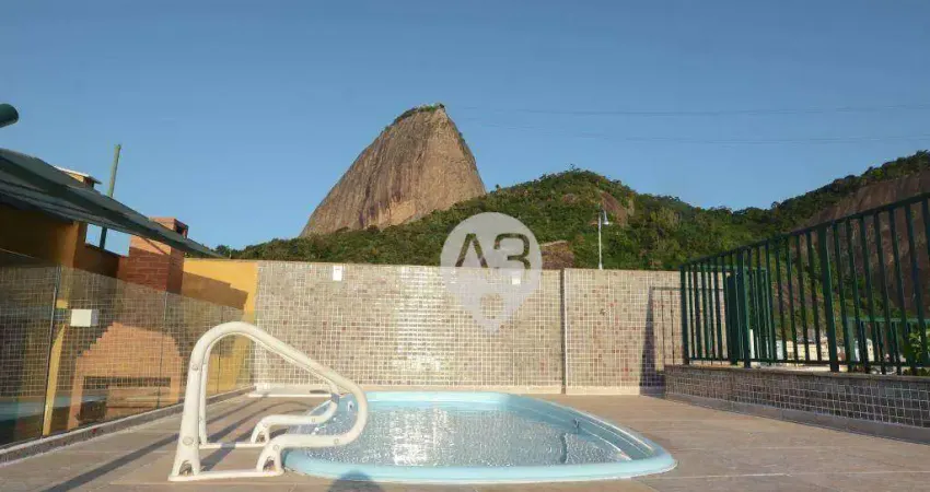 Cobertura com 6 dormitórios à venda, 525 m² por r$ 18.000.000,00 - urca - rio de janeiro/rj
