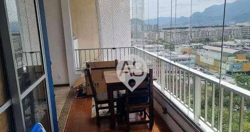 Apartamento com 1 dormitório à venda, 69 m² por r$ 718.000,00 - barra da tijuca - rio de janeiro/rj