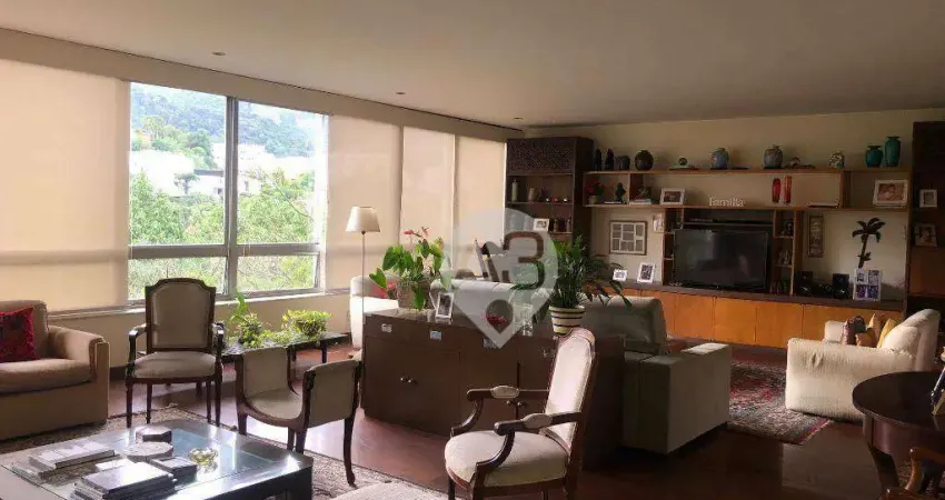 Apartamento com 5 dormitórios à venda, 330 m² por r$ 10.500.000,00 - leblon - rio de janeiro/rj