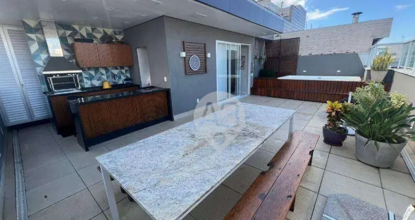 Cobertura com 3 dormitórios à venda, 202 m² por r$ 2.160.000,00 - barra da tijuca - rio de janeiro/rj