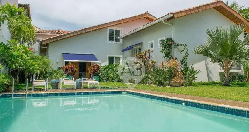 Casa com 5 dormitórios para alugar, 646 m² - barra da tijuca - rio de janeiro/rj
