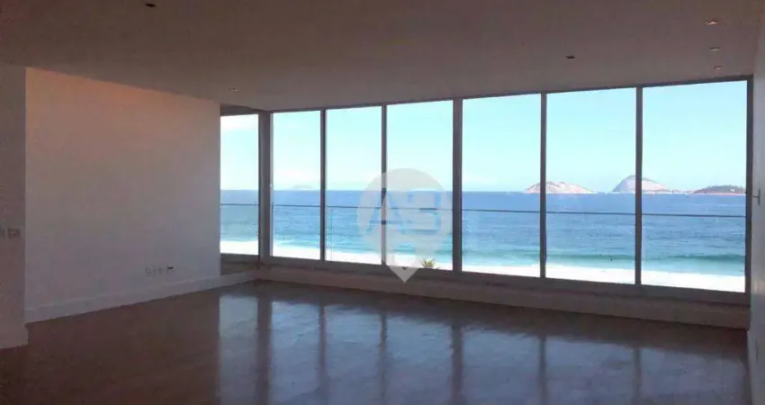 Cobertura com 3 dormitórios à venda, 300 m² por r$ 20.000.000,00 - ipanema - rio de janeiro/rj