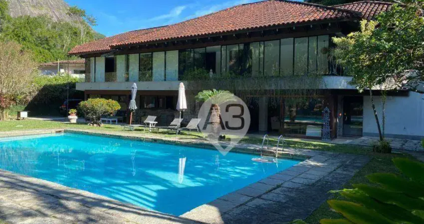 Casa com 4 dormitórios à venda, 600 m² por r$ 5.500.000,00 - itanhangá - rio de janeiro/rj