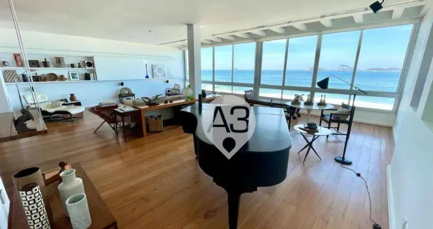 Cobertura com 2 dormitórios à venda, 354 m² por r$ 15.000.000,00 - ipanema - rio de janeiro/rj