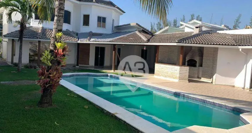 Casa com 4 dormitórios à venda, 600 m² por r$ 3.400.000,00 - recreio dos bandeirantes - rio de janeiro/rj