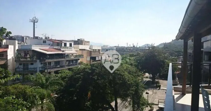 Cobertura com 3 dormitórios à venda, 190 m² por r$ 2.000.000,00 - jardim oceânico - rio de janeiro/rj