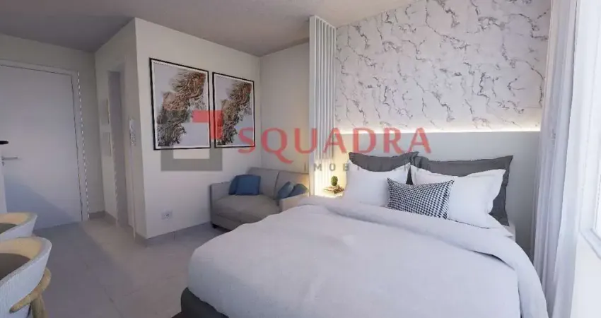 Apartamento Studio com 21 m² no Centro, Curitiba/PR