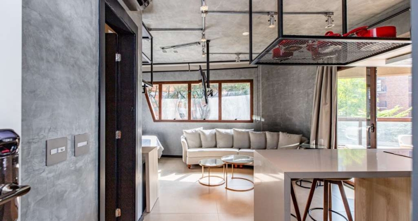 Apartamento tipo para venda com 1 quarto, sendo 1 suíte, 49m²