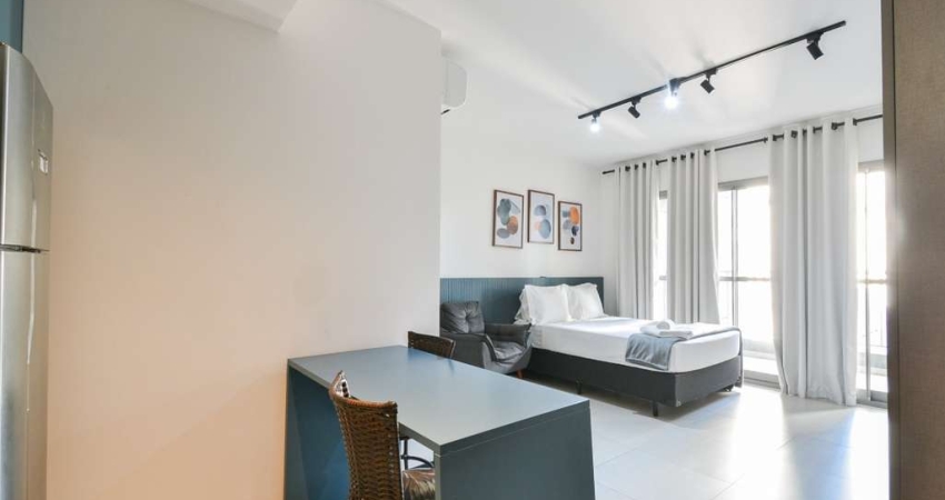 Apartamento tipo para venda com 1 quarto, sendo 1 suíte, 38m²