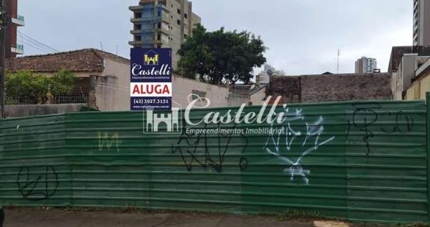 Terreno comercial para alugar na Rua Medeiros de Albuquerque, 159, Oficinas, Ponta Grossa