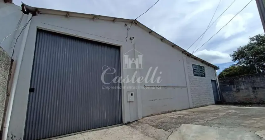 Barracão comercial para locação na Rua Amadeu Maggi, 105, Orfãs. Com aprox. 400,