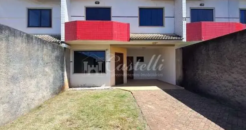 Sobrado com 3 dormitórios para locação, oficinas, ponta grossa - pr