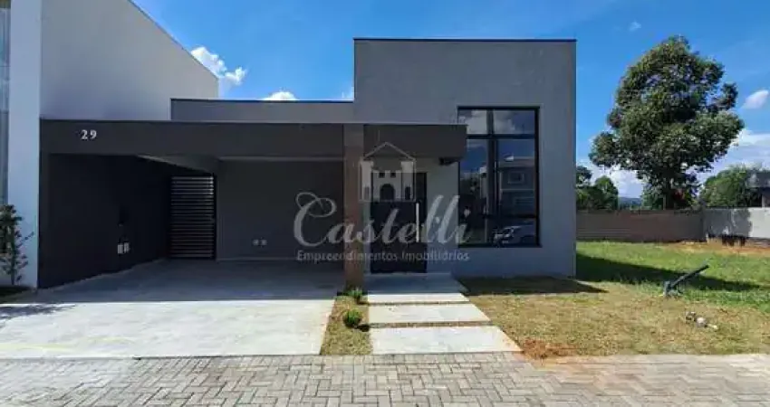 Casa a venda no condomínio paysage domann em ponta grossa paraná