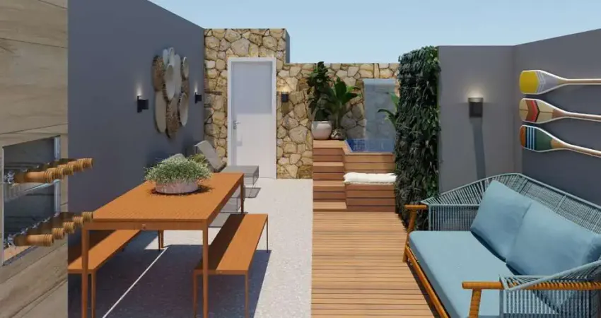 Residencial Carmel - Cobertura com 2 dormitórios à venda, por R$ 550.000 - Vila Bocaina - Mauá/SP