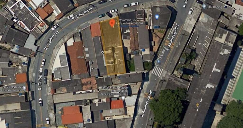 Terreno à venda, 300 m² por R$ 500.000,00 - Parque das Américas - Mauá/SP
