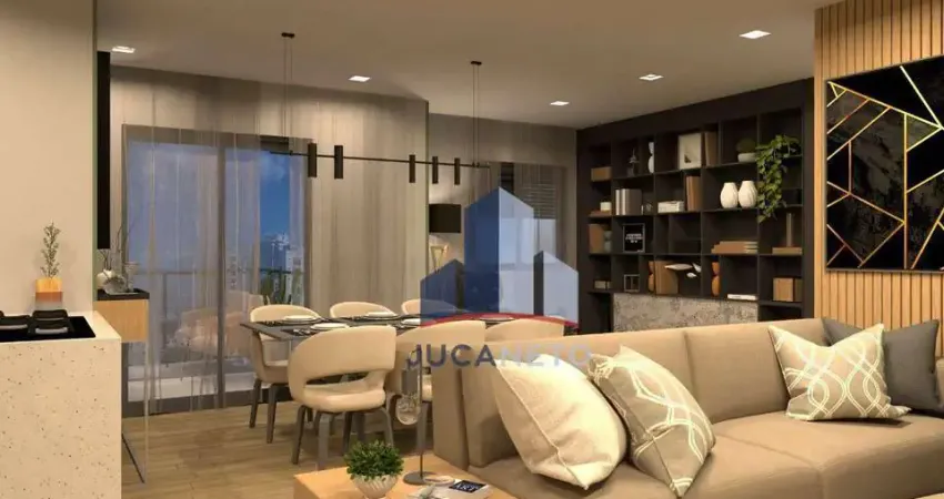 Apartamento com 3 dormitórios à venda, 79 m² por R$ 562.959,00 - Vila Valparaíso - Santo André/SP
