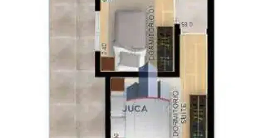 Apartamento com 2 dormitórios à venda, 45 m² por R$ 342.450,00 - Santa Maria - Santo André/SP