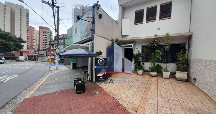Sobrado com 2 dormitórios para alugar, 112 m² por R$ 5.000,00/mês - Vila Bastos - Santo André/SP