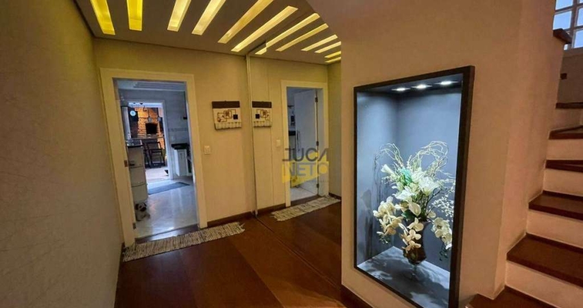 Sobrado com 3 dormitórios à venda, 166 m² por R$ 730.000,00 - Jardim Pedroso - Mauá/SP