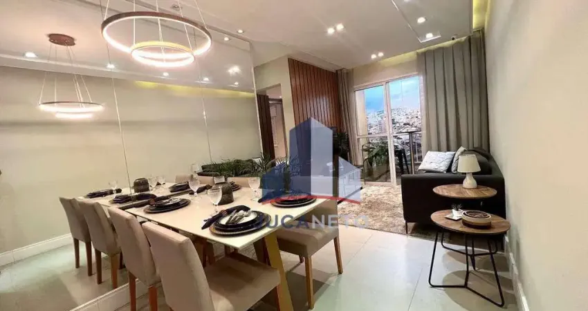 Apartamento à venda, 52 m² por R$ 321.000,00 - Vila Assis Brasil - Mauá/SP