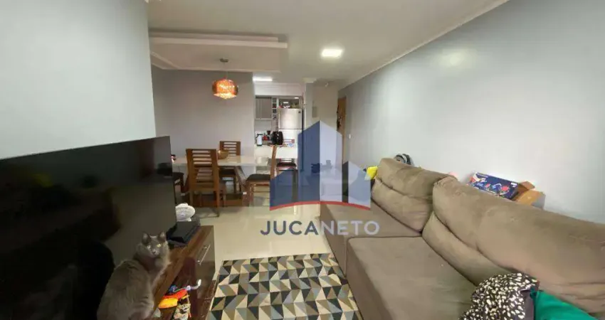 Apartamento com 3 dormitórios à venda, 88 m² por R$ 424.000,00 - Parque São Vicente - Mauá/SP