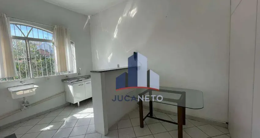 Kitnet com 1 dormitório para alugar, 35 m² por R$ 1.760,00/mês - Vila Luzita - Santo André/SP