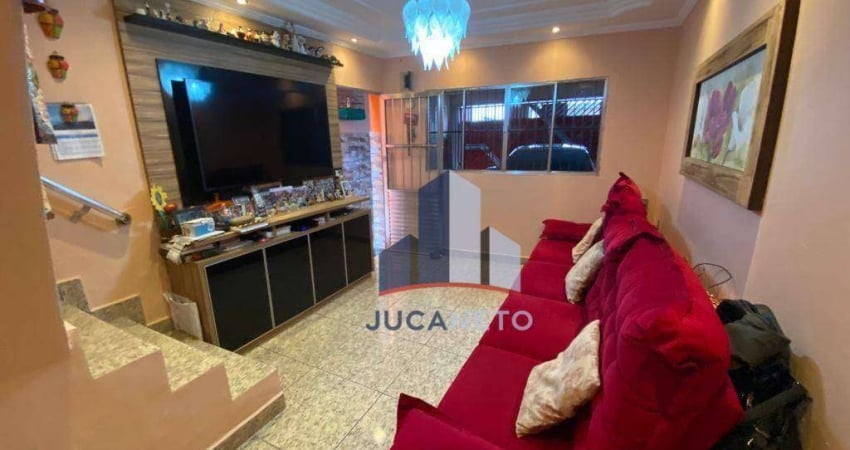 Sobrado à venda, 146 m² por R$ 565.000,00 - Jardim Rosina - Mauá/SP