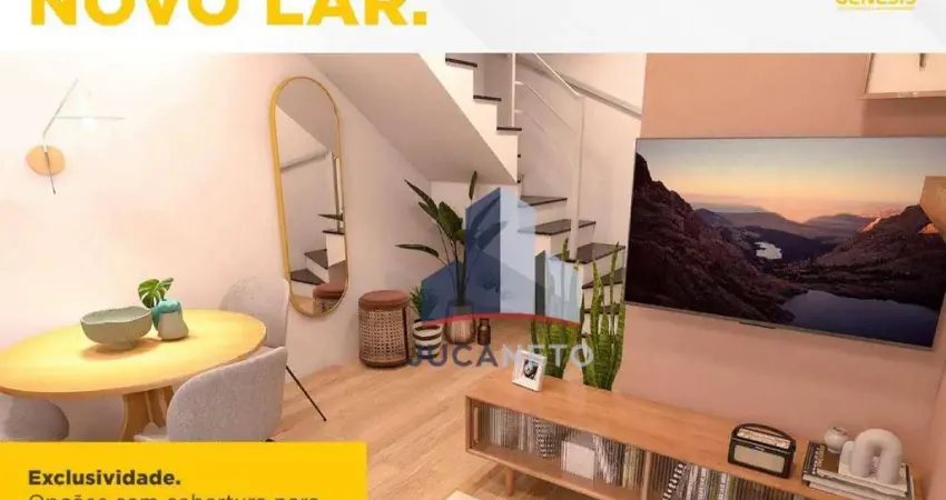 Cobertura com 2 dormitórios à venda, 96 m² por R$ 438.000,00 - Vila Guarani - Santo André/SP