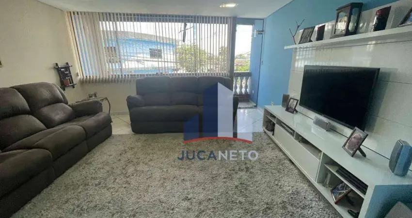 Sobrado com 3 dormitórios à venda, 234 m² por R$ 570.000,00 - Vila Assis Brasil - Mauá/SP