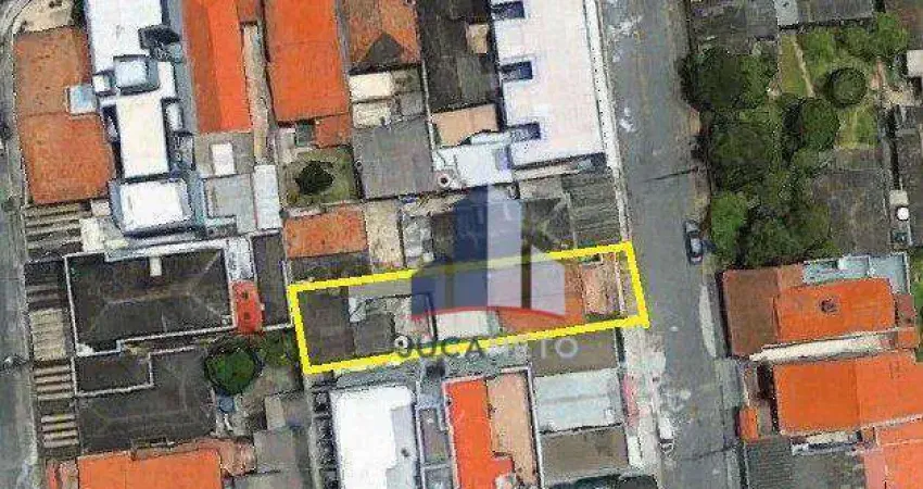 Terreno à venda, 272 m² por R$ 480.000 - Vila Guarani - Mauá/SP