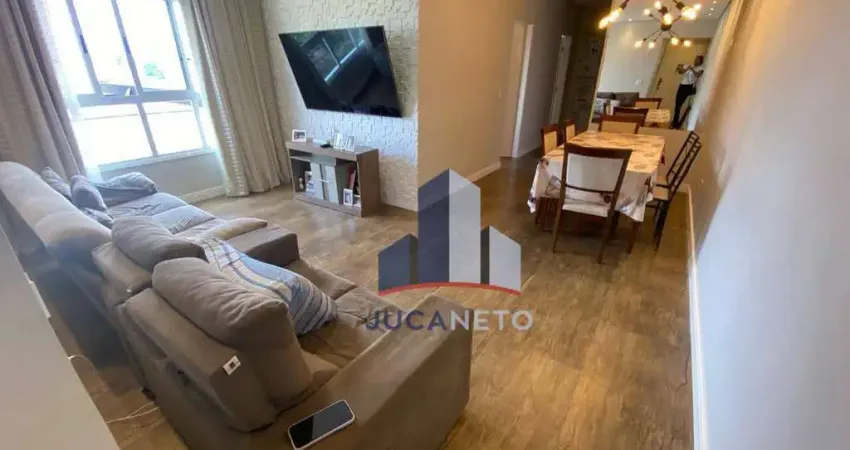 Apartamento com 3 dormitórios à venda, 82 m² por R$ 490.000,00 - Jardim Pilar - Mauá/SP