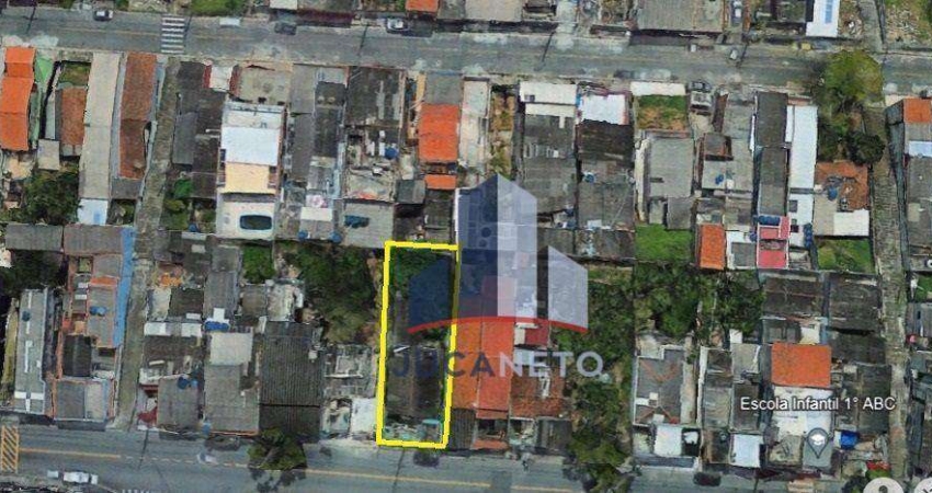 Terreno à venda, 300 m² por R$ 290.000,00 - Jardim Zaira - Mauá/SP