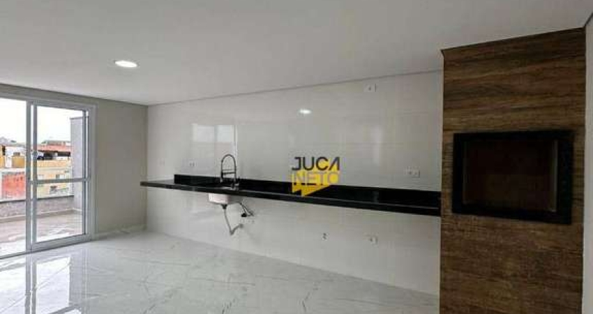 Cobertura com 2 dormitórios à venda, 120 m² por R$ 640.000,00 - Vila Linda - Santo André/SP