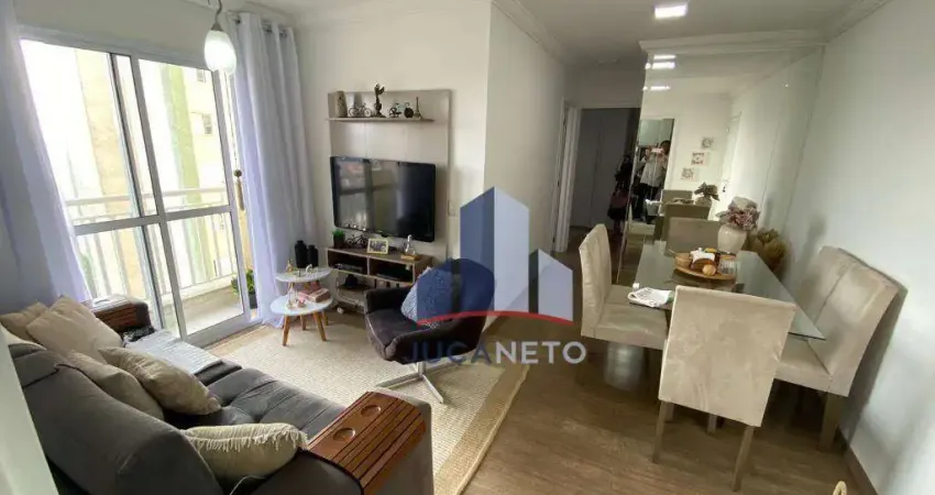 Apartamento com 2 dormitórios à venda, 52 m² por R$ 330.000,00 - Vila Falchi - Mauá/SP