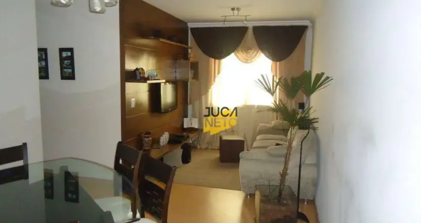 Apartamento com 3 dormitórios à venda, 69 m² por R$ 330.000 - Jardim Pedroso - Mauá/SP