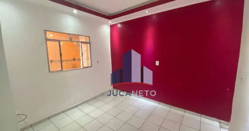 Casa com 1 dormitório para alugar, 100 m² por r$ 800,00/mês - jardim oratório - mauá/sp