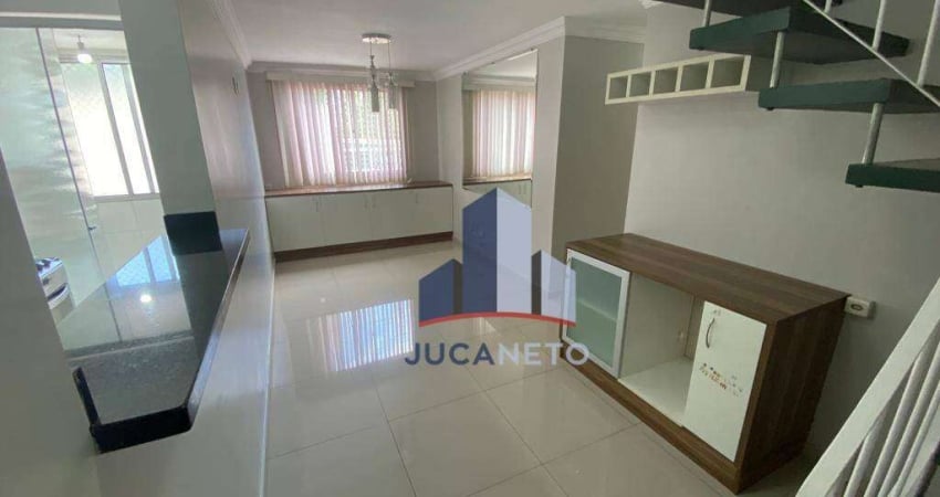 Cobertura com 2 dormitórios para alugar, 120 m² por r$ 2.817,74/mês - parque são vicente - mauá/sp