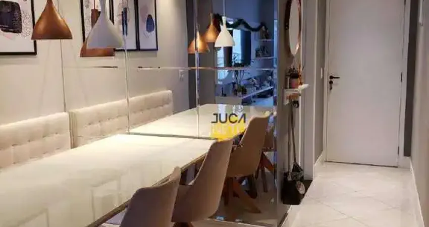 Apartamento com 2 dormitórios à venda, 72 m² por R$ 480.000 - Vila Assis Brasil - Mauá/SP