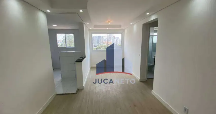 Apartamento com 2 dormitórios, 62 m² - venda por R$ 400.000,00 ou aluguel por R$ 1.900,00/mês - Jardim Zaira - Mauá/SP