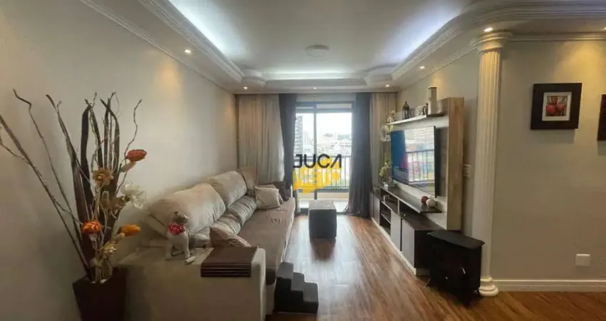 Apartamento com 3 dormitórios para alugar, 105 m² por R$ 4.119,05/mês - Vila Bocaina - Mauá/SP