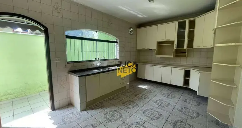 Sobrado com 3 dormitórios para alugar, 201 m² por r$ 3.132,00/mês - jardim santa lídia - mauá/sp