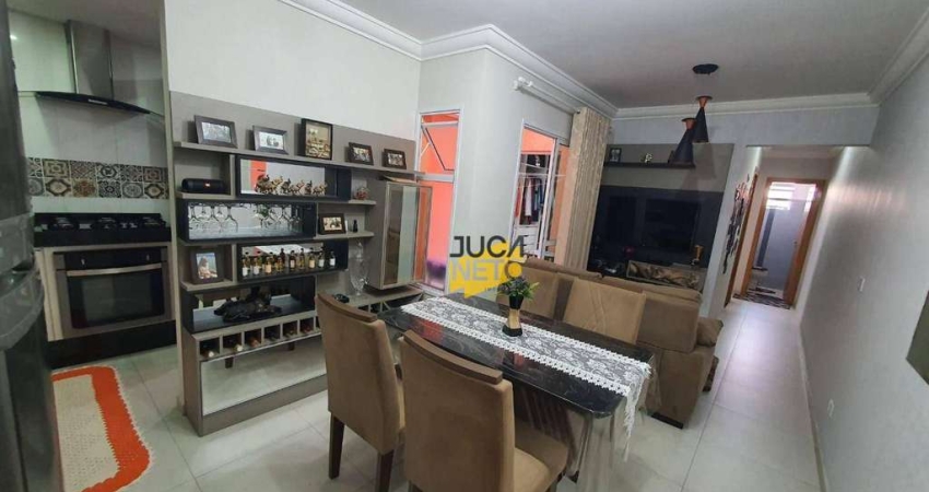 Apartamento com 2 dormitórios à venda, 76 m² por R$ 390.000,00 - Vila Nossa Senhora das Vitórias - Mauá/SP