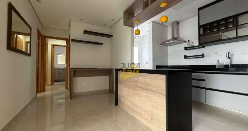Apartamento com 2 dormitórios para alugar, 68 m² por R$ 4.285,93/mês - Vila Gilda - Santo André/SP