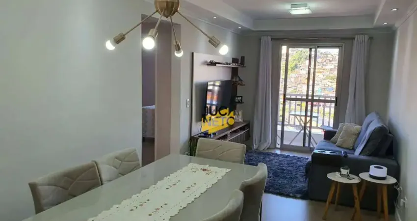Apartamento com 2 dormitórios à venda, 76 m² por R$ 385.000,00 - Vila Nossa Senhora das Vitórias - Mauá/SP