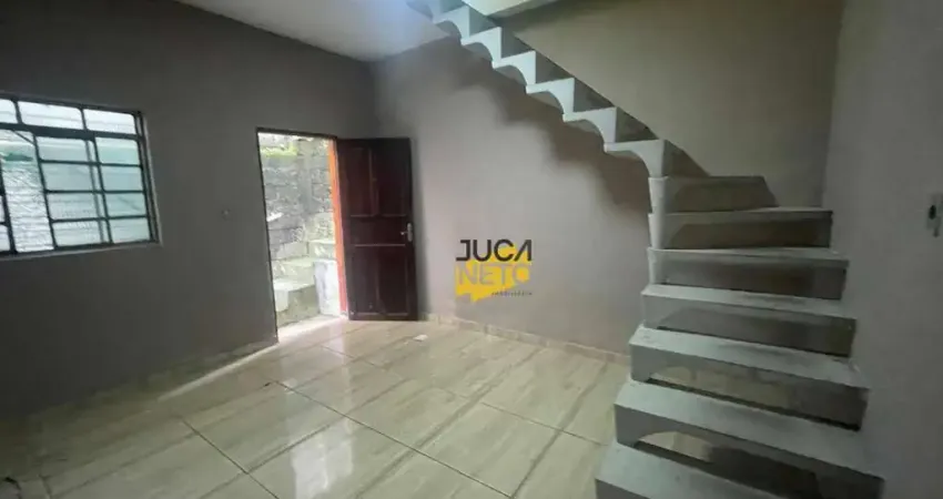 Casa com 2 dormitórios para alugar, 100 m² por r$ 1.100,00/mês - vila feital - mauá/sp