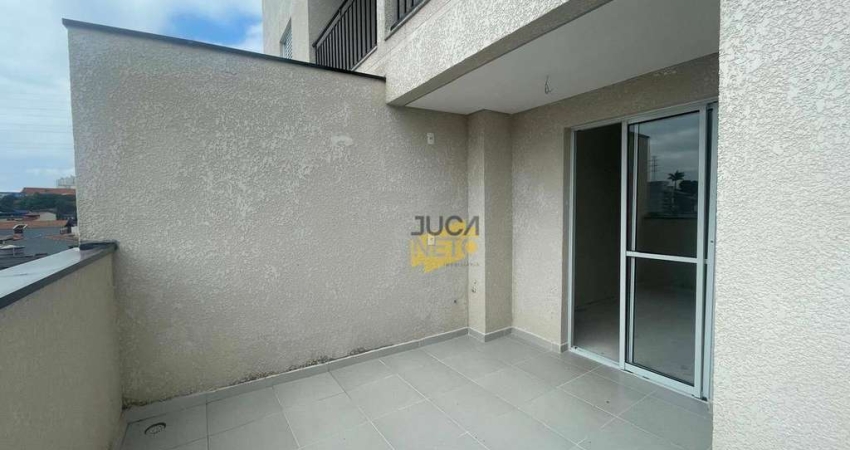 Apartamento com 2 dormitórios à venda, 58 m² por R$ 350.000 - Jardim Anchieta - Mauá/SP
