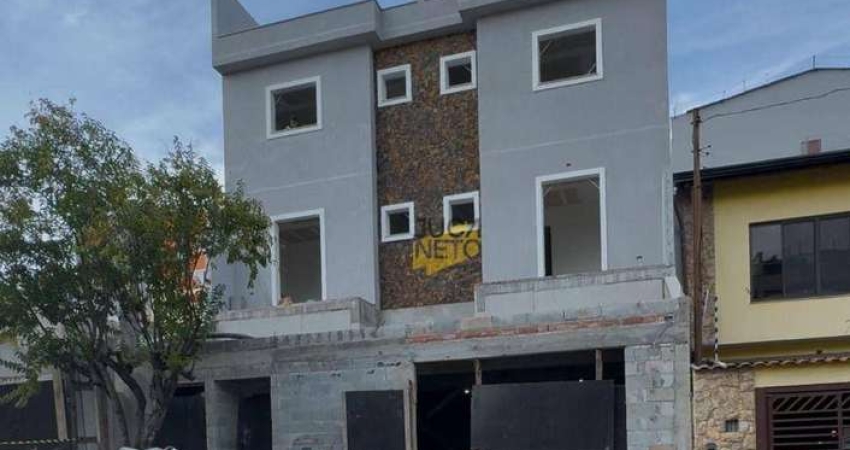 Apartamento com 2 dormitórios à venda, 50 m² por R$ 415.000 - Utinga - Santo André/SP